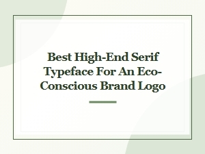 The Graceful Verdure of Serifs